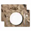 Gezichtje - Zon - Zand - Getekend Placemat vinyl groot -zzsfeer2_Kitchenyeah-website