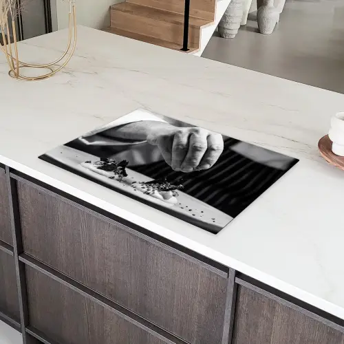 Chef - Garnering - Gerecht Inductie beschermer vinyl 3mm klein -sfeer8