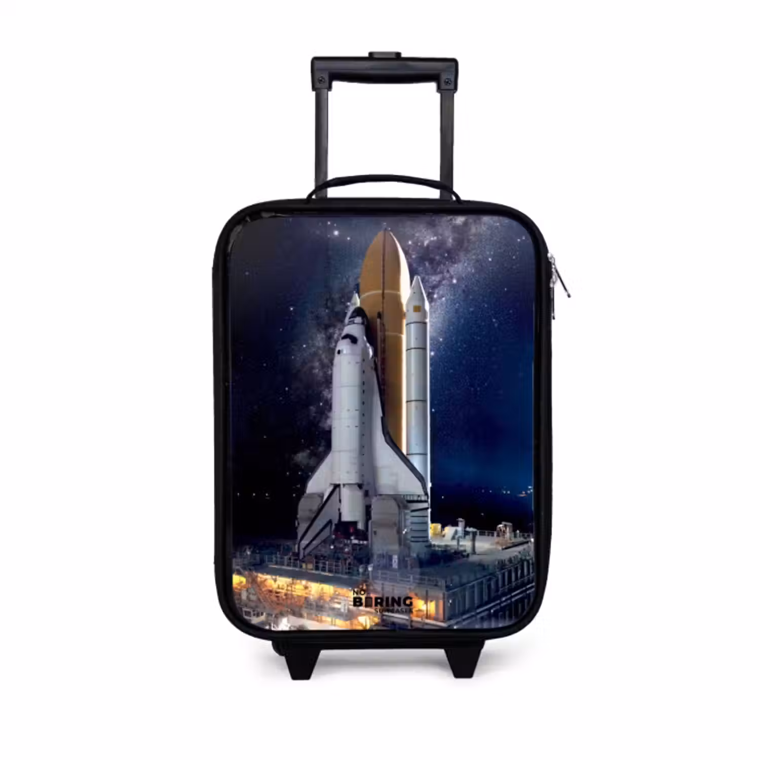 Kinderkoffer - Spaceshuttle die klaar is om op te stijgen