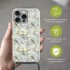 Botanisch - Zangvogel - Blauw Hoesje iPhone 16 Pro Max met koord klein 804 -sfeer2_NL