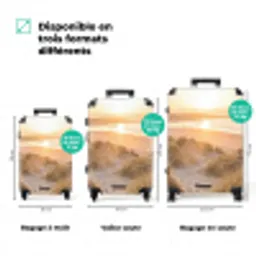 Duinen - Strand - Zee NBS - Handbagage koffer - Volwassenen Unisex middel zzzzzzVergelijking_3FR