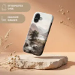 Berglandschap - Meer - Bergen - Vallei - Klassiek Toughcase MagSafe Apple iPhone 17 klein -USP_RandenV_DE