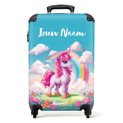 Rosie Regenboog NBS - Handbagage koffer - Kinderen Unisex middel -productfoto_recht