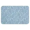 Organisch - Patroon - Blauw Badmat klein 997 -3d