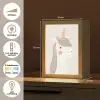 Eenhoorn - Pastel kleuren - Unicorn Light Box met kabel klein -USP_NL