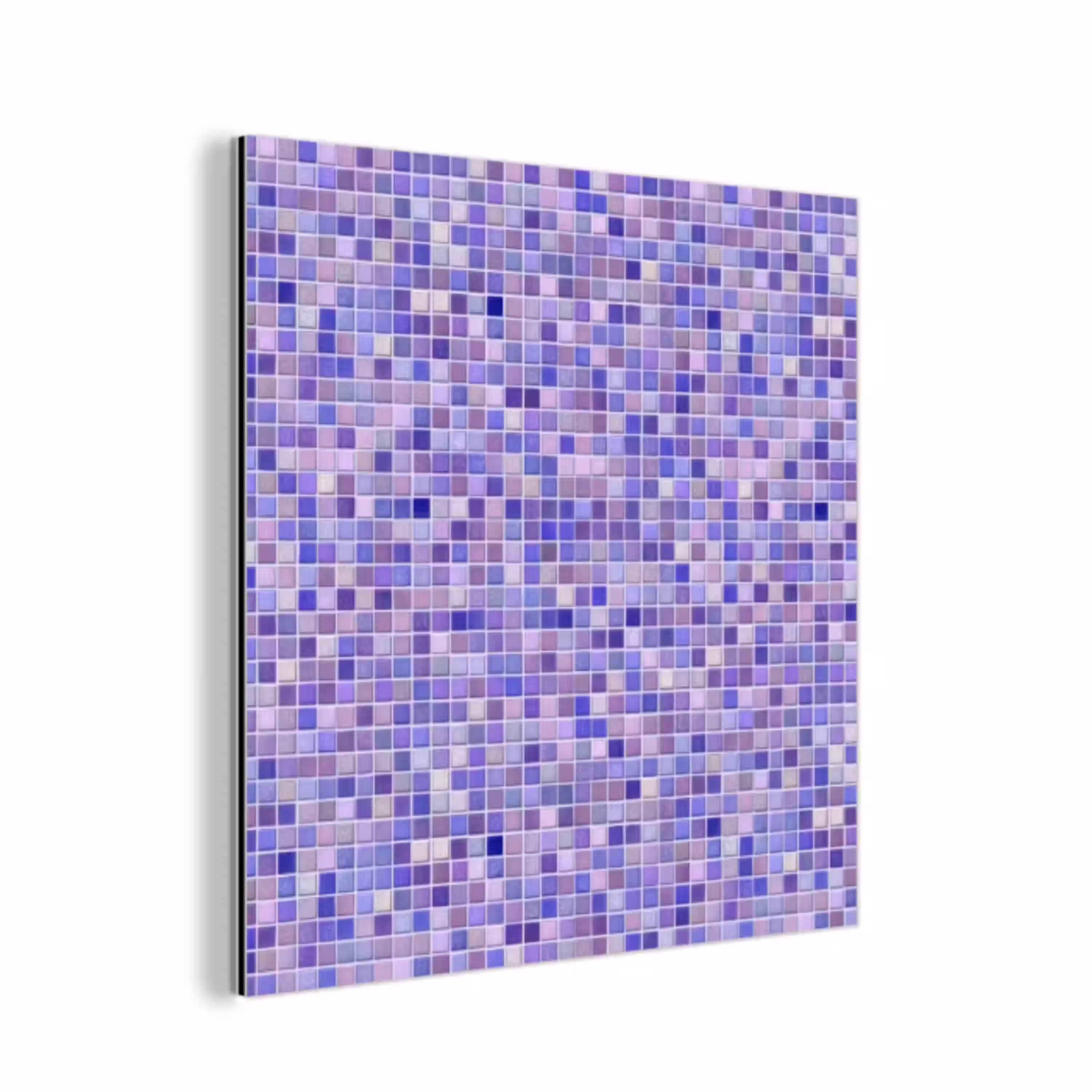 Mozaïek - Tegels - Lila - Amethist aluminium wit klein 46 -3d