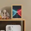 Raceauto - Rood - Blauw - Snelheid Light Box met kabel klein -sfeer2_kind