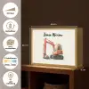 Graafmachine - Getekend - Oranje Light Box met batterij (Wandlamp kind) middel -USP_websiteoverzichtNL
