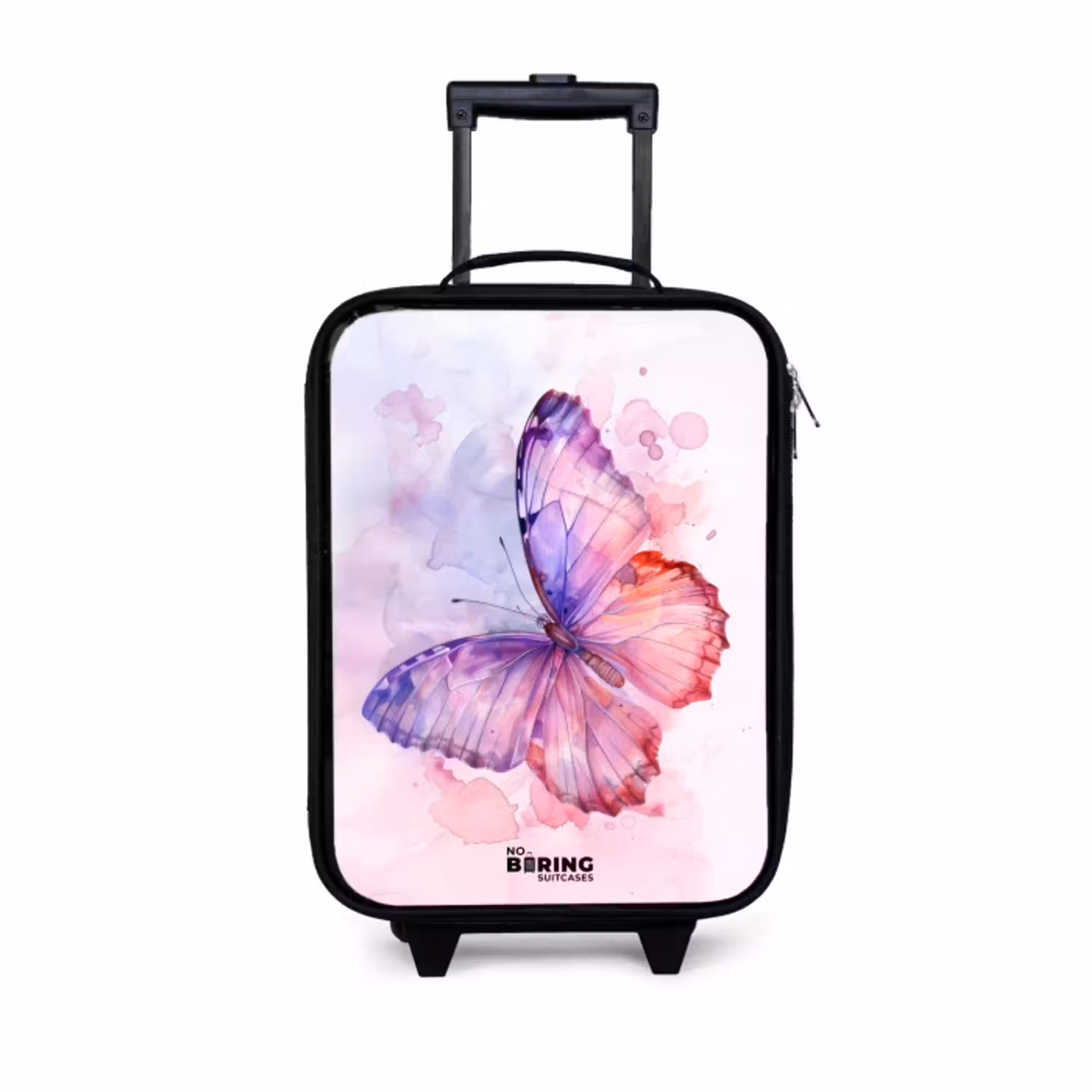 Aquarel aurora Kinderkoffer - Zwart klein -3d