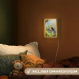 Toekan - Jungle - Natuur - Kleurrijk Light Box met kabel (Kinderlampje) klein -sfeer5_kind