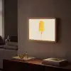 Oranje - Stokje - Waterijsje Light Box met batterij (Wandlamp) middel -sfeer1