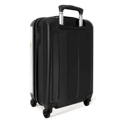 Snuffels met Tevreden Hoofd NBS - Handbagage koffer - Kinderen Unisex middel -achterkant