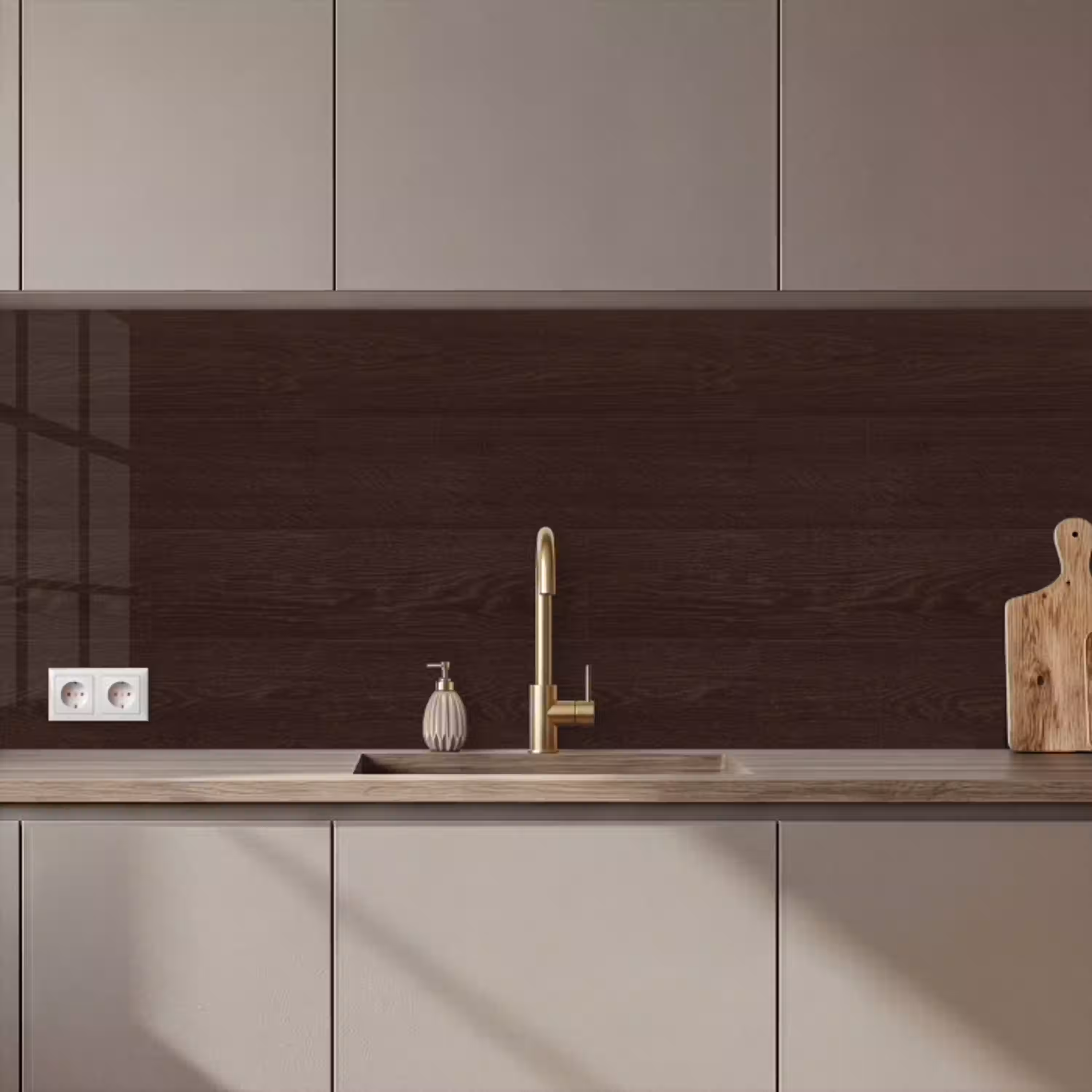 Patroon - Hardhout - Plank keuken achterwand 2 middel 871 zz_3dshopping