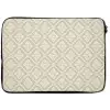 Floraal - Ornament - Beige laptophoes neopreen klein 279 -zkaufland3dotto