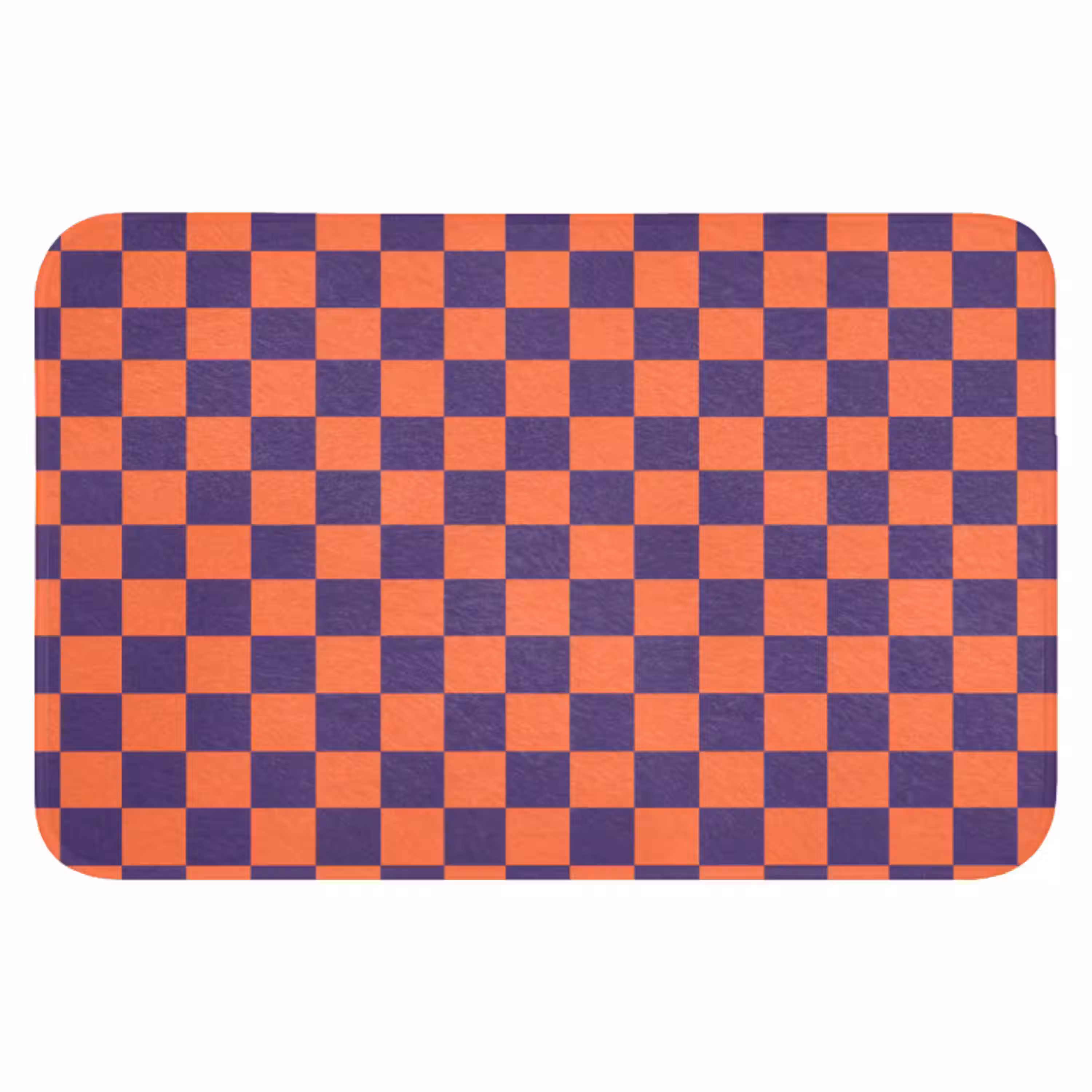 Patroon - Klassiek - Paars Badmat klein 997 -3d