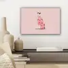 Hond - Hartjes - Roze canvas 2cm klein -sfeer6