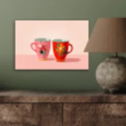 Theekopjes - Bloemmotieven - Roze - Theezakjes aluminium wit klein -sfeer2