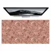 Botanisch - Bloemen - Roze Muismat XXL klein 681 -zzz3d