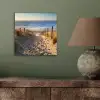 Strand - Zee - Nederland - Duinen - Zon aluminium wit klein -sfeer2