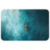 Bootje - Water - Blauw Badmat klein -3d
