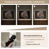 Graffiti - Sport - Wielrennen - Fiets Light Box met batterij (Wandlamp) middel -USP_dimbaarNL