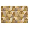 Geometrisch - Driehoek - Goud Badmat klein 997 -3d