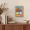 Boom - Kleurrijk - Natuur - Levensboom Light Box met kabel (Tafellamp) klein -sfeer2