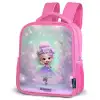 Elf - Tover - Magisch Kinderrugzak - Roze middel -schuin
