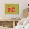 Ciao bella - Rood - Groen - Stippen PET vilt klein -sfeer3