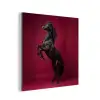 Hengst - Steigert - Rood aluminium wit klein -3d