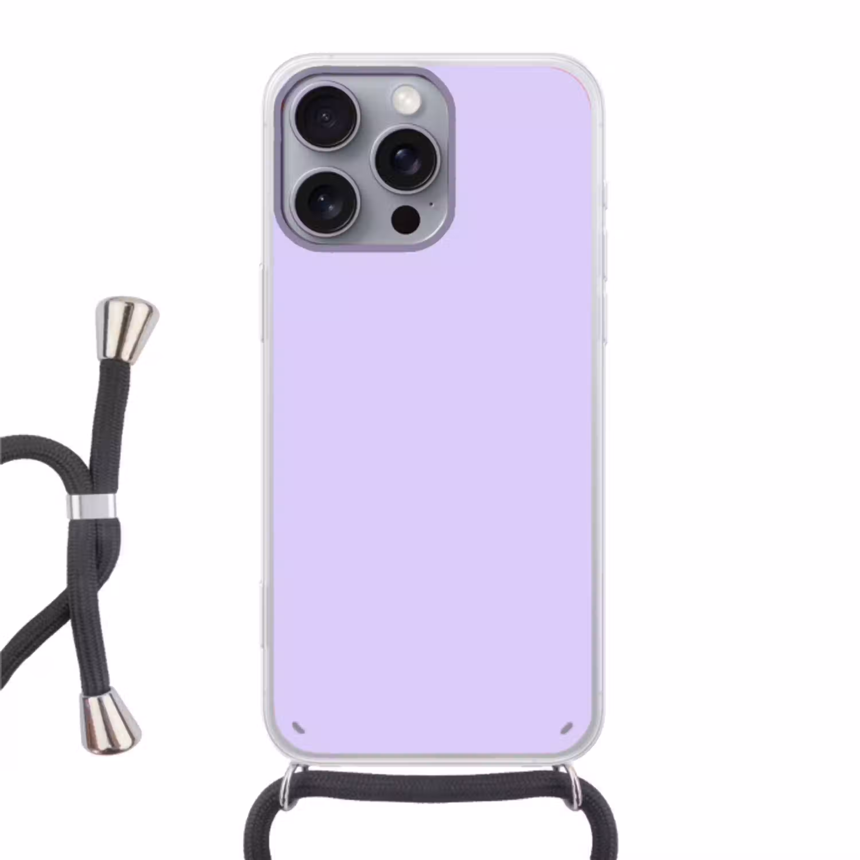 Light - Orchid - Paars Hoesje iPhone 16 Pro Max met koord klein 804 -3d