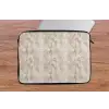 Slang - Patroon - Beige laptophoes neopreen klein 279 -tafel