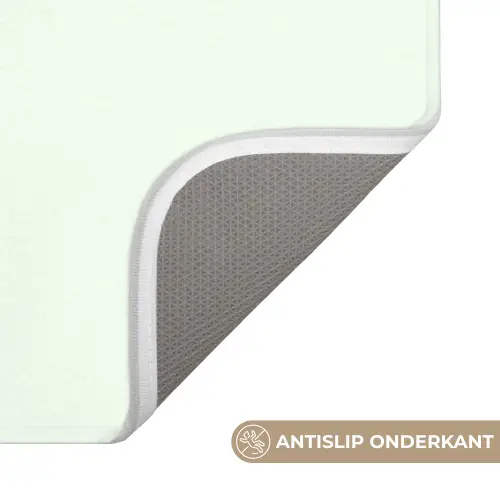 Focus - Beige - Roze - Smiley Badmat klein -USP_AntislipNL