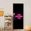 Man - Tekst - Neon deurposter klein -sfeer4