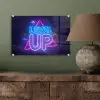 Gaming - Neon - Level Up - Quotes - Gamen plexiglas 5mm klein -sfeer3