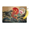 Koi - Zee - Golven - Zon Placemat vinyl groot -zzzproduct_Kitchenyeah-website