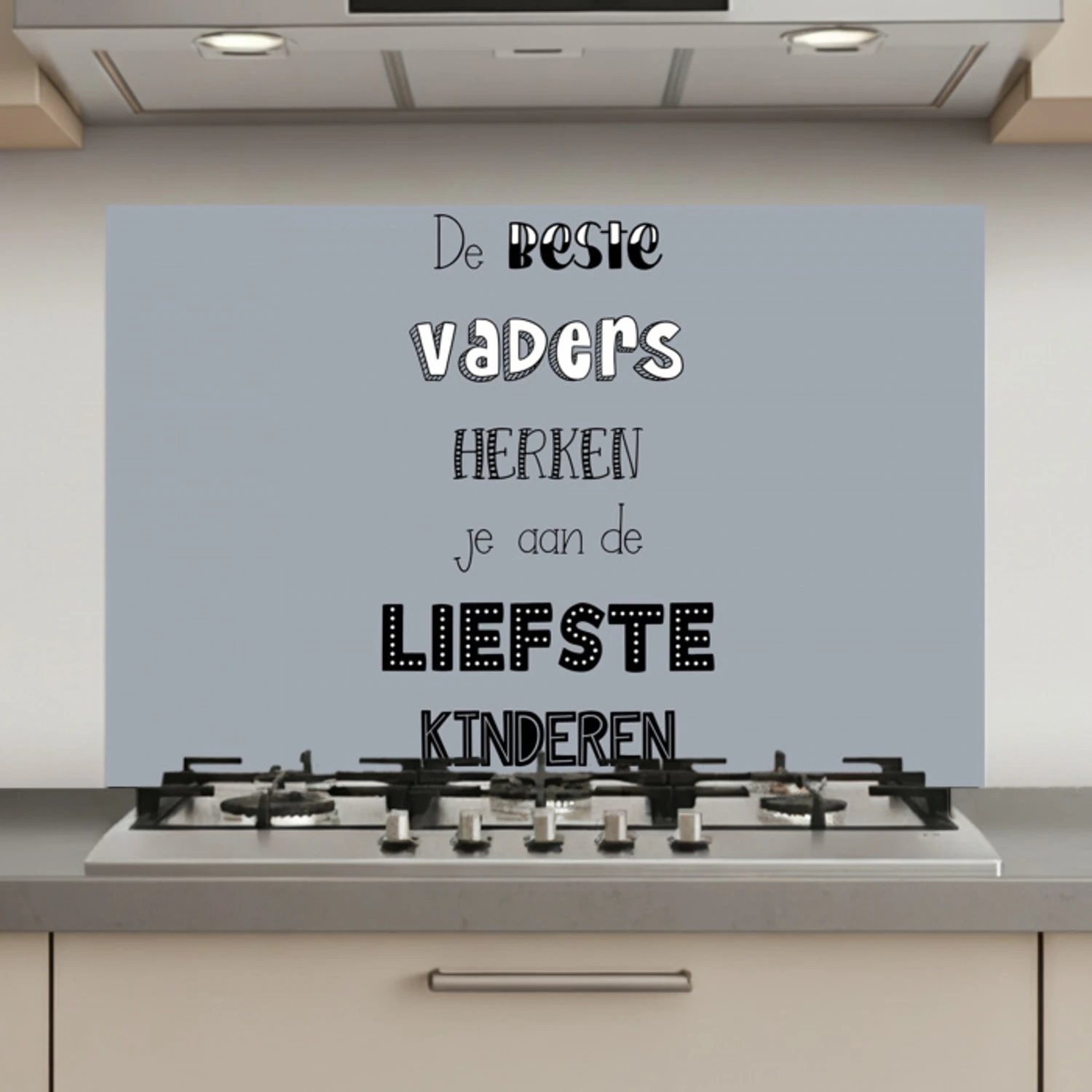 Vaderdag geschenk - Vader - Spreuken - De beste vaders - Quote keuken achterwand spatscherm klein -3d_website