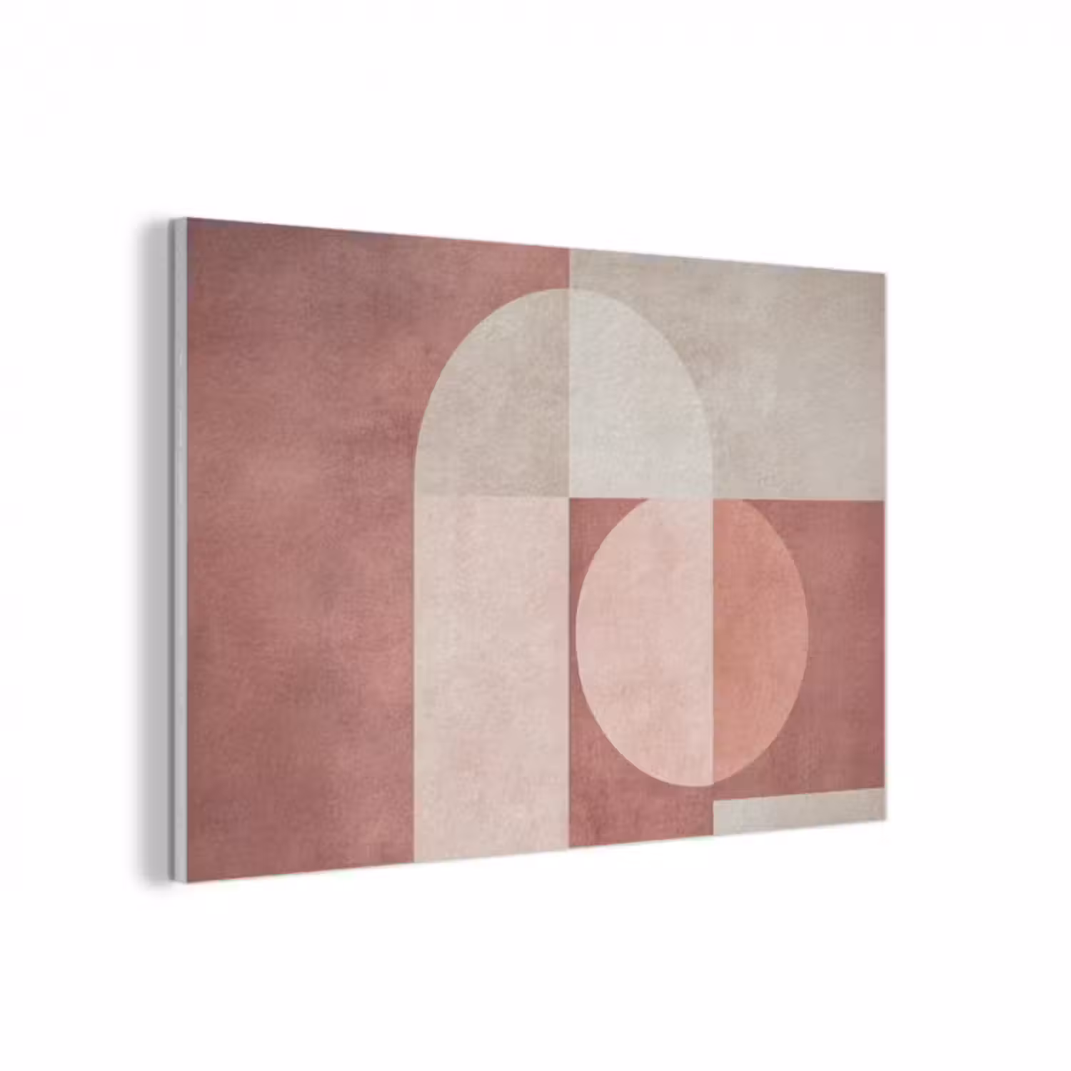 Akustikbild - Figuren - Abstrakt - Rosa