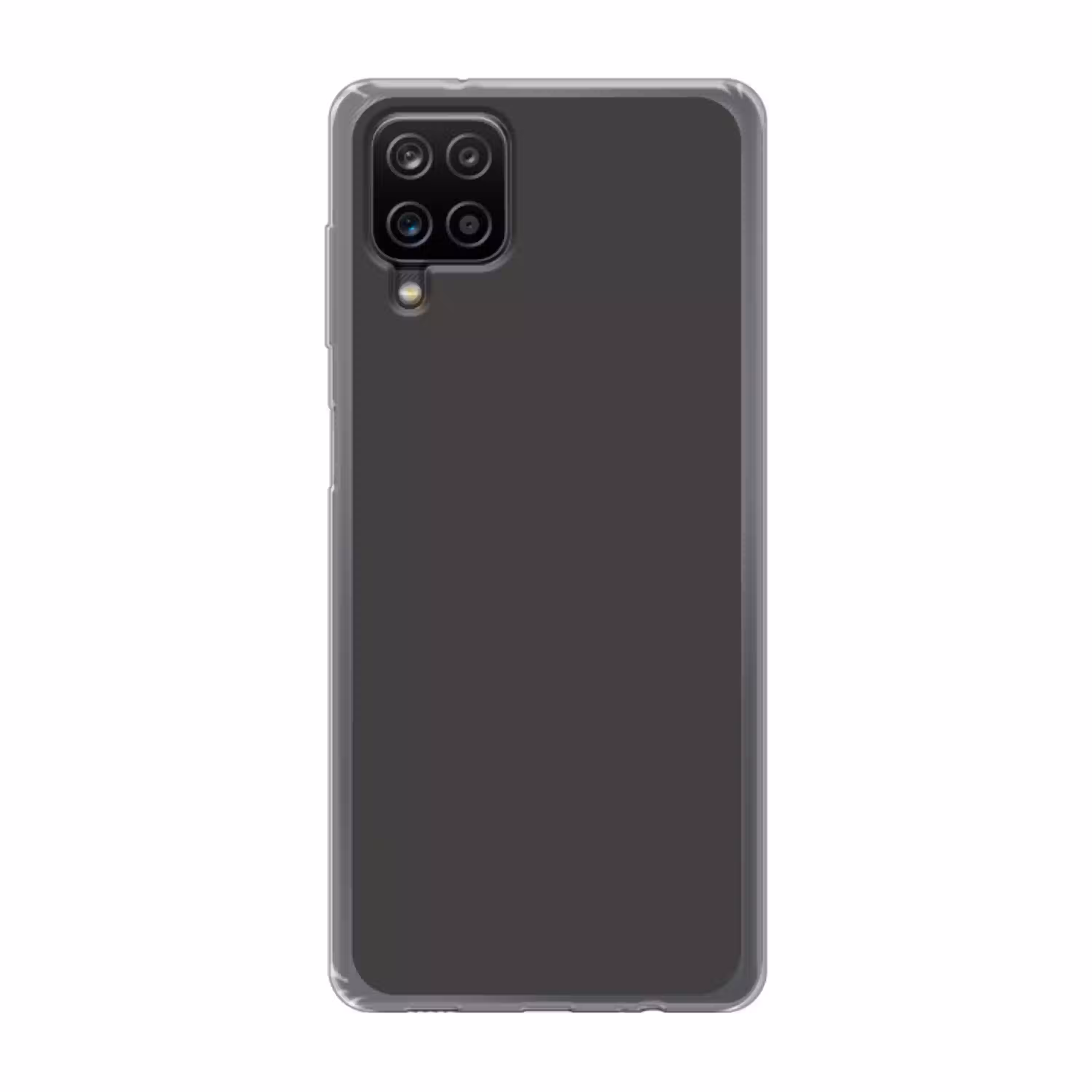 Charcoal - Grijs- Grey Telefoonhoesje Samsung Galaxy A12 klein 372 -3d