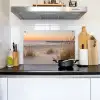 Pier - Zonsondergang - Strand Inductie beschemer met haakjes klein -sfeer2