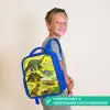 Dino's bij het water Kinderrugzak - Blauw middel -sfeer3_NL