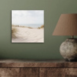 Wolken - Duinlandschap - Zand aluminium wit klein -sfeer2