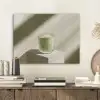 Matcha - Glas - Groen - Minimalistisch PET vilt klein -sfeer1
