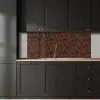 Graniet - Rood - Zwart keuken achterwand 2 middel 871 -sfeer1