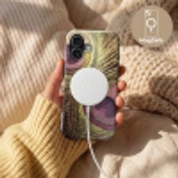 Pauw - Veren - Paars - Groen Toughcase MagSafe Apple iPhone 17 klein -USP_MagsafeV