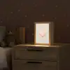 Hart - Gezicht - Roze - Stippen Light Box met kabel klein -sfeer1_kind