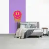 Smiley - Drip - Neon fotobehang vinyl groot -slaapkamer