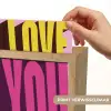Love - Tekst - Roze - Valentijn Light Box met kabel (Wandlamp) klein -USP_websiteprintNL