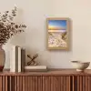 Duin - Zonsondergang - Horizon - Strand - Gras Light Box met kabel (Tafellamp) klein -sfeer2