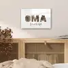 Oma - Lettercollage plexiglas 5mm klein -sfeer4